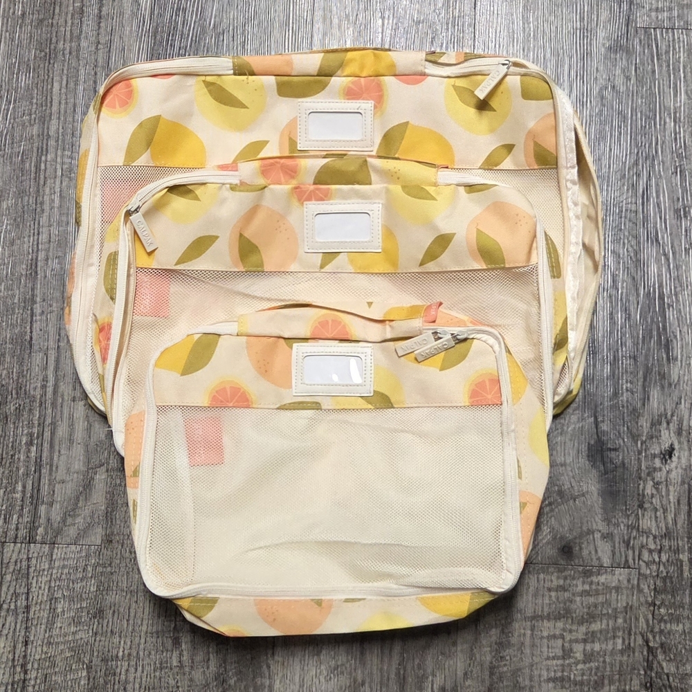 Calpak Citrus Packing Cubes Set